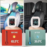 4 pieces magnetic car curtain