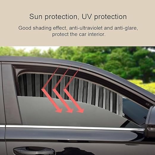 4 pieces magnetic car curtain