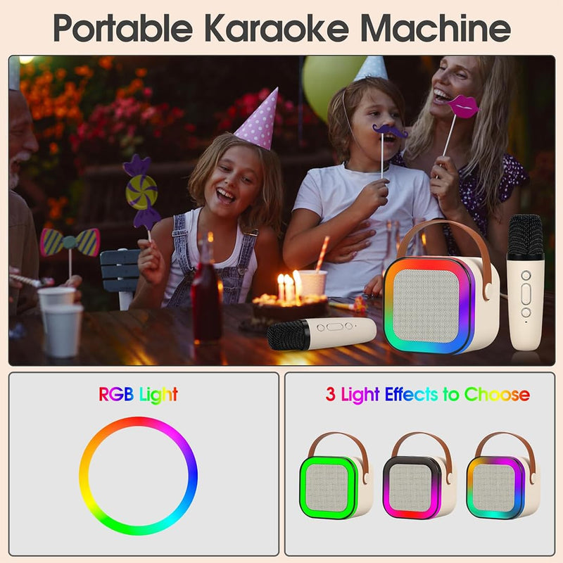 Mini Karaoke Speaker and Mic