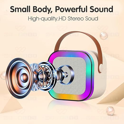 Mini Karaoke Speaker and Mic