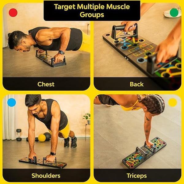Foldable Pushup Board