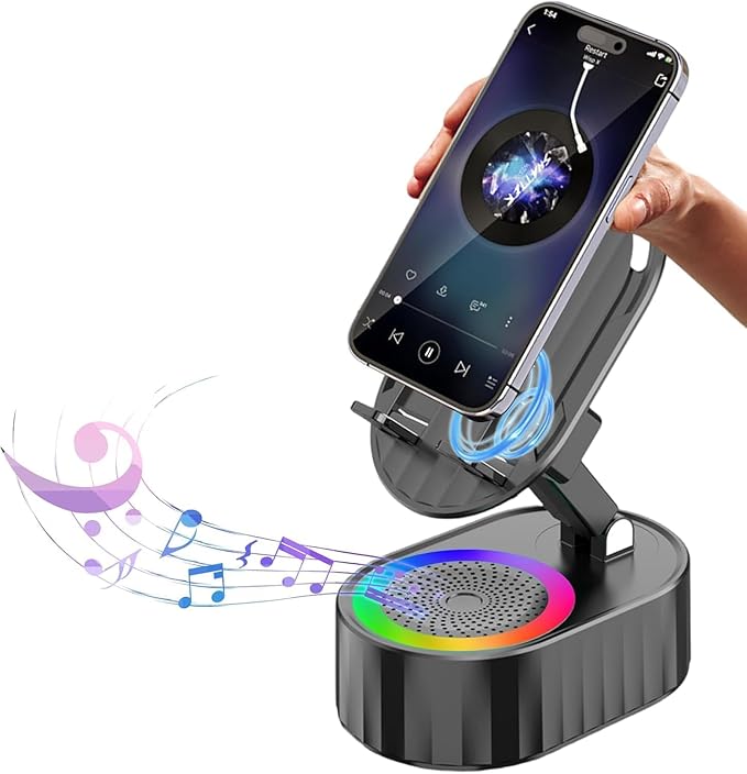 5 in 1 wireless induction speaker