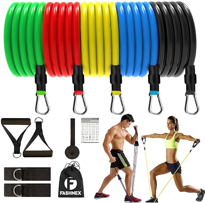 5 pieces resistance band sets