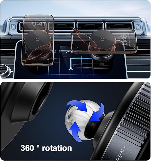 Vacuum Suction Magnetic Phone Holder