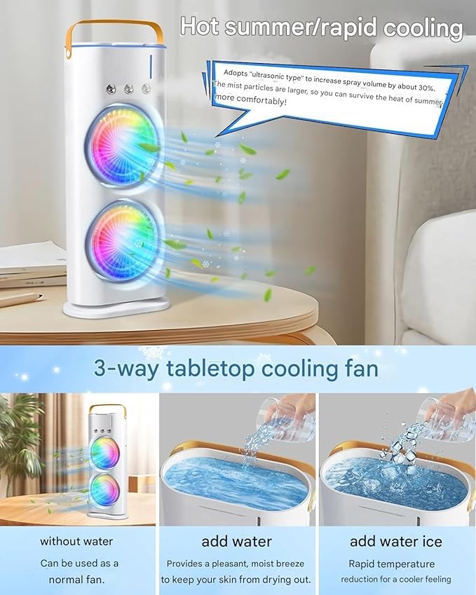 Double End Mist Air Fan