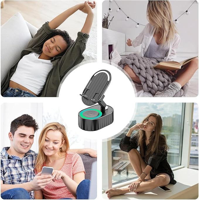 5 in 1 wireless induction speaker