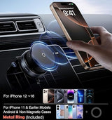 Vacuum Suction Magnetic Phone Holder