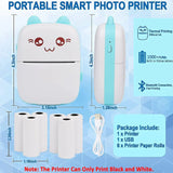 Mini Portable Thermal Printer Wireless Bluetooth Printer